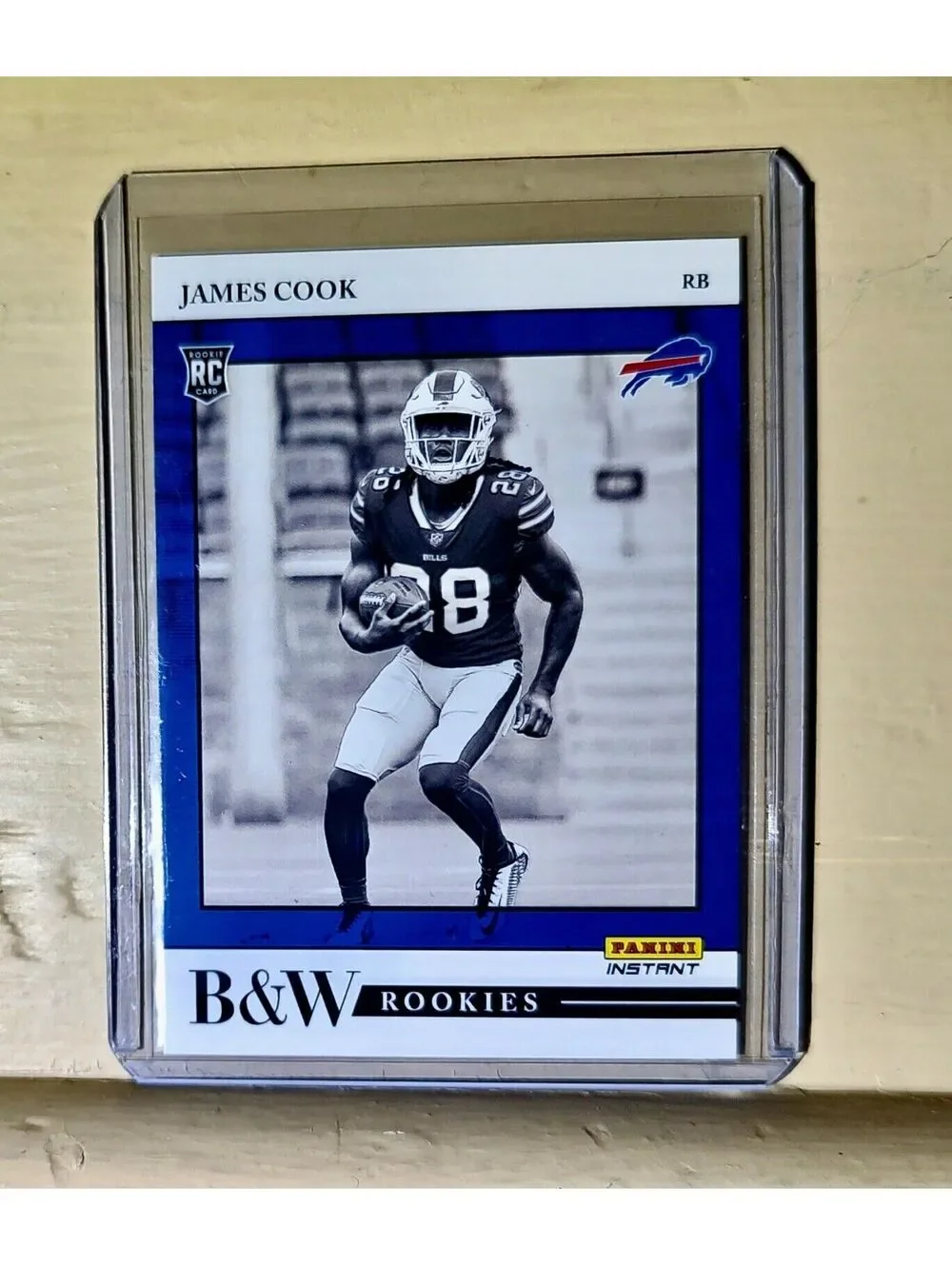 James Cook 2022 Panini NFL Black & White Rookies #22 Football Card 1 of 649